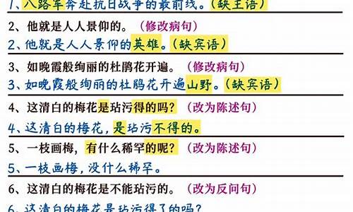 长话短说句子专项训练及答案-长话短说例句