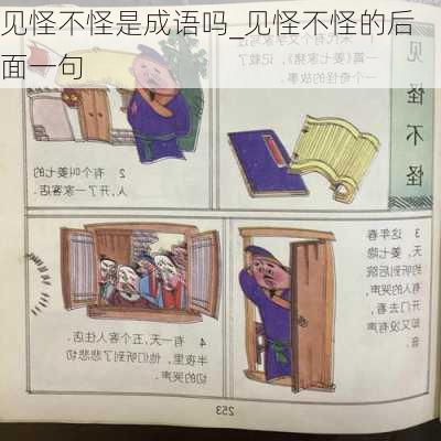 见怪不怪是成语吗_见怪不怪的后面一句