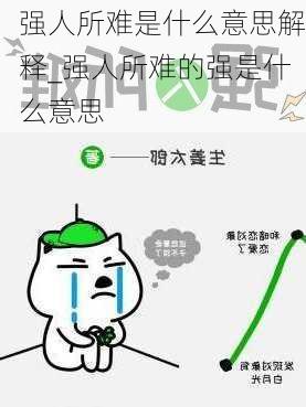 强人所难是什么意思解释_强人所难的强是什么意思