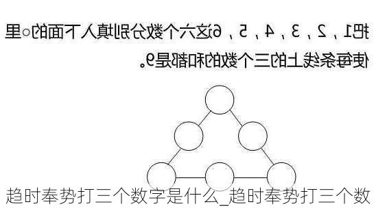 趋时奉势打三个数字是什么_趋时奉势打三个数