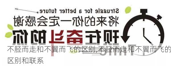 不胫而走和不翼而飞的区别,不胫而走和不翼而飞的区别和联系