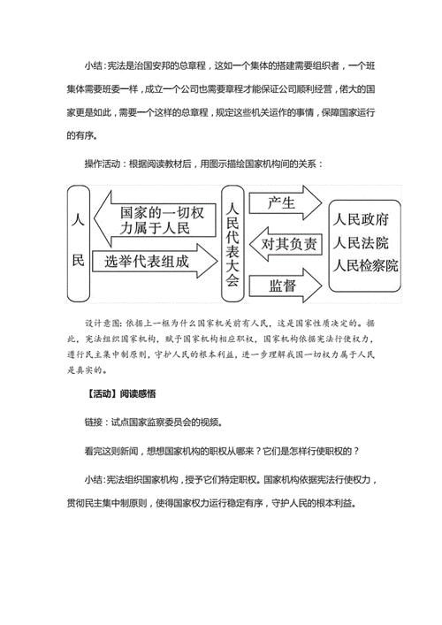 治国安邦的总章程教学设计课表要求,治国安邦的总章程教学设计